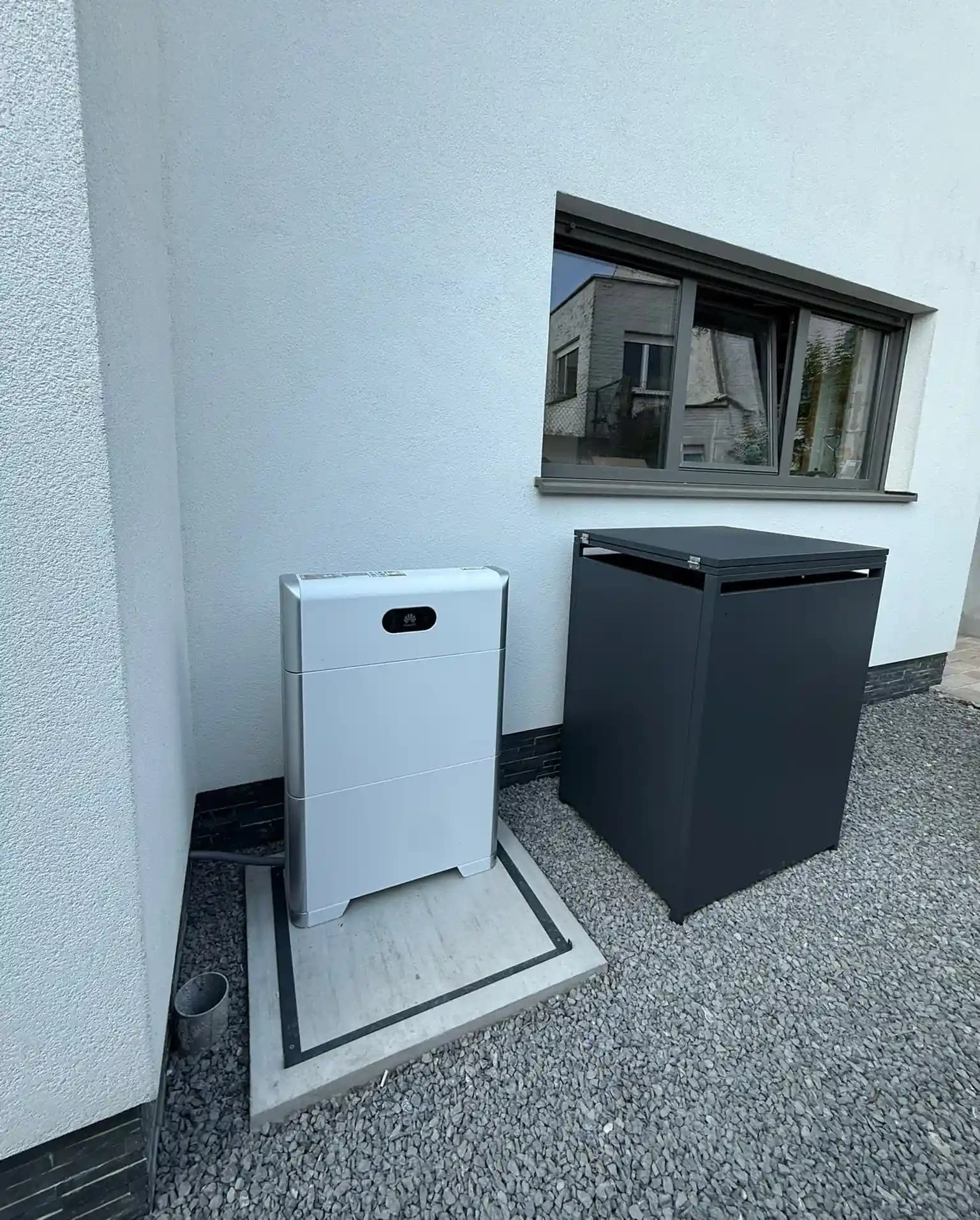 Thuisbatterij installatie